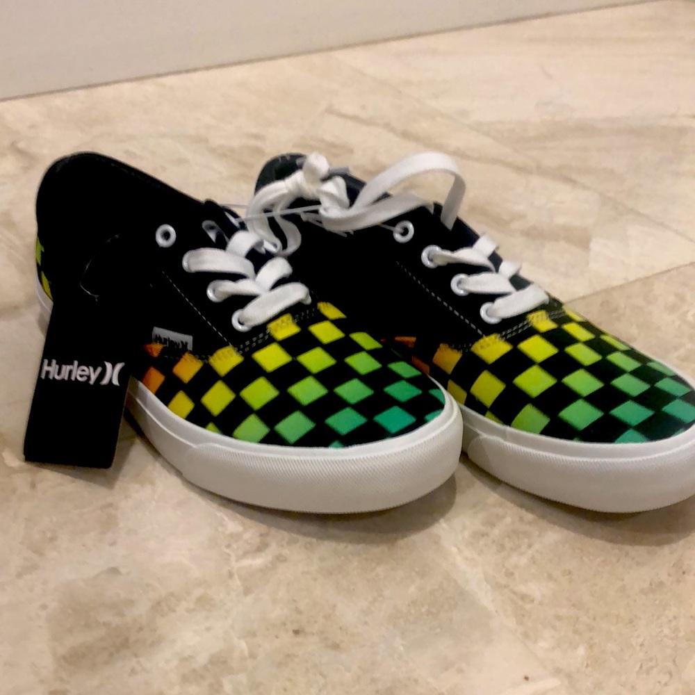 Checkered Hurley Shoes